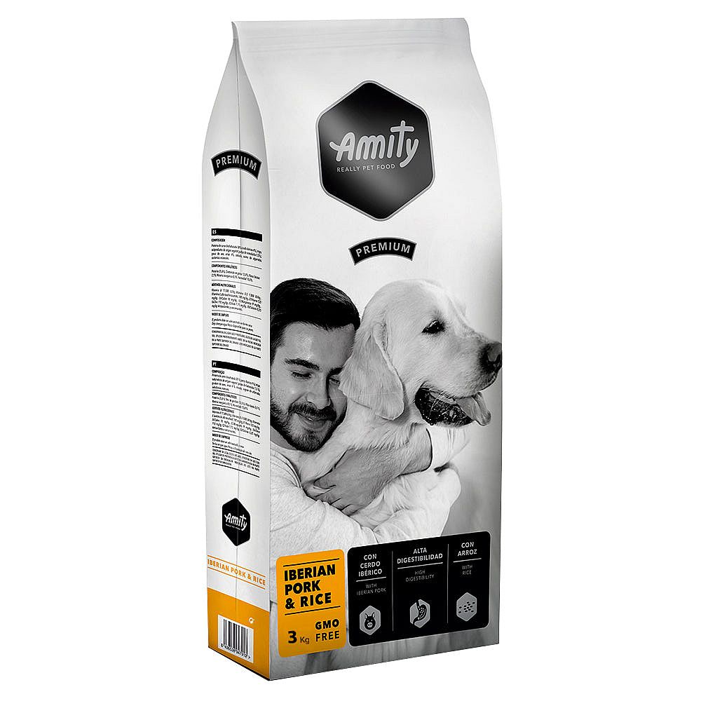 0162b85c9744236680dcb89872c4cb0dd3a81185 Amity Premium Iberian Pork and Rice 4kg – Obrázok 1