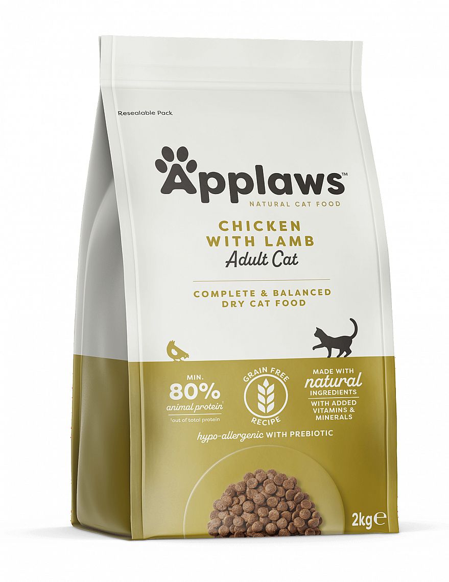 02698867b6ac1f7906f6d7661babc8484e495761 APPLAWS Cat Chicken with Lamb 2kg – Obrázok 1