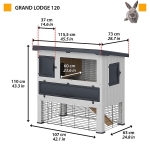 CAGE GRANDLODGE 120 GREY
