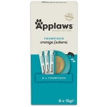 Pochúťka APPLAWS Cat Treat Tuna  puree 8x15g