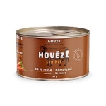 Konzerva LOUIE hovädzie s mrkvou 200g pre psov
