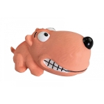 HHD Mini psík BigHead 9cm, so zvukom,  latex