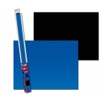 Akvarijné pozadie L 100x50cm black/blue