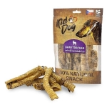 KD Natural Snack, jahňacia priedušnica (hrtan) 10 - 12 cm/ 100g