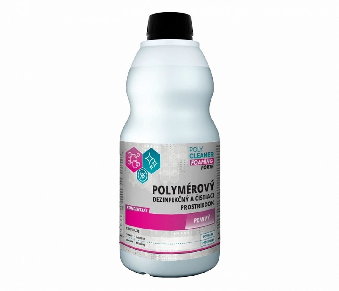 10a310875d645171f1c9cb625e15817d202128f9 POLYMPT CLEANER FOAMING forte 1L - na podlahy – Obrázok 1