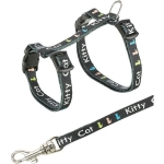 Junior Kitten harness with leash, Kitty Cat motif, 21–33 cm/8 mm, 1.20 m