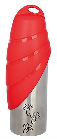 20e2166918109deb203d33e6609f077e58213f29 Bottle with bowl, stainless steel/plastic, 0.75 l – Obrázok 1