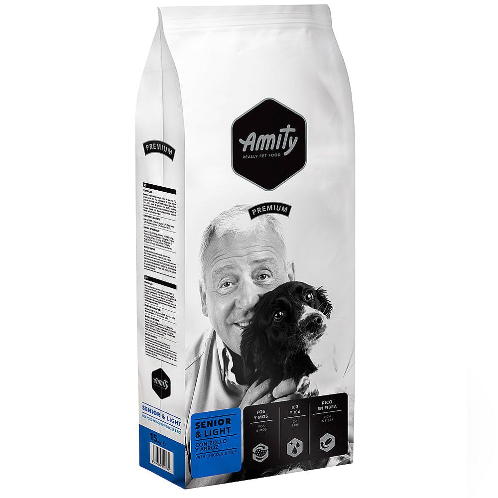 2427314f1435194e45d73746e7a2fb41d52163e8 Amity Premium Senior Light 3kg – Obrázok 1