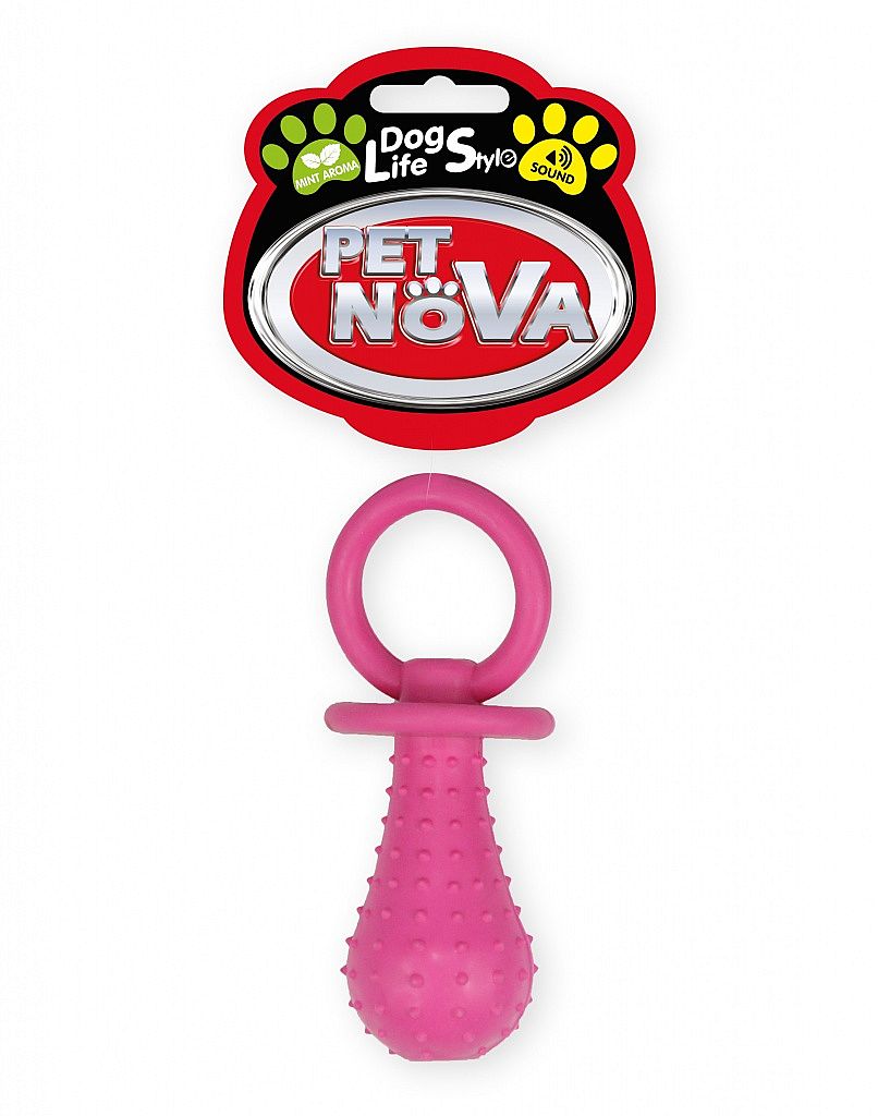 2ca27463cdce961587b6b2e082e921306dd6e8a9 HRACKA - TPR PACIFIER PINK – Obrázok 1