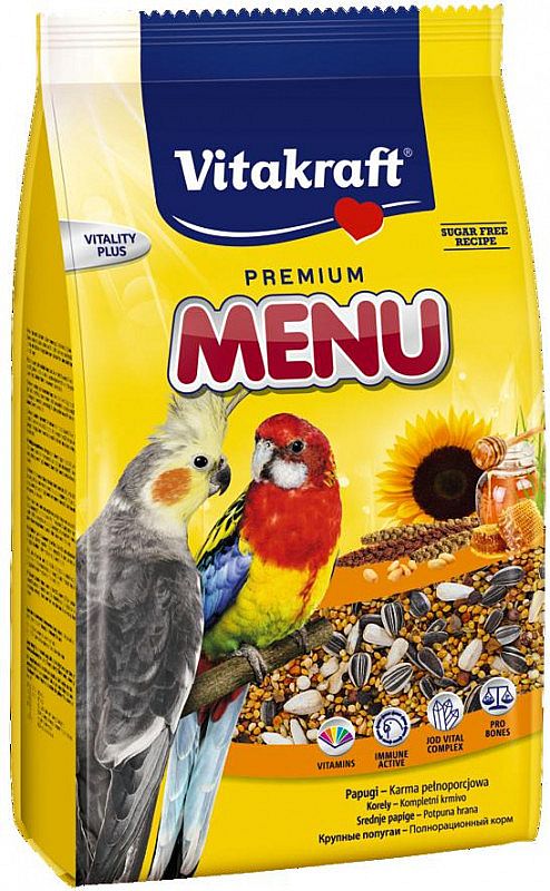 2d1d806aa3678b4dc681998685e364092886390c VK Menu vital gross sittich 1kg – Obrázok 1