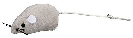 3111ae47561ba58f72ec2a4b1bf5da4c1ac71321 Mouse, plush, catnip, 5 cm, bulk, grey – Obrázok 1
