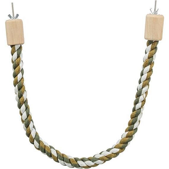 37af4bf78ee5804ed0ebdd8e822d82b6df61fb94 Rope perch, flexible, with screw fixing, 37 cm/ø 16 mm – Obrázok 1