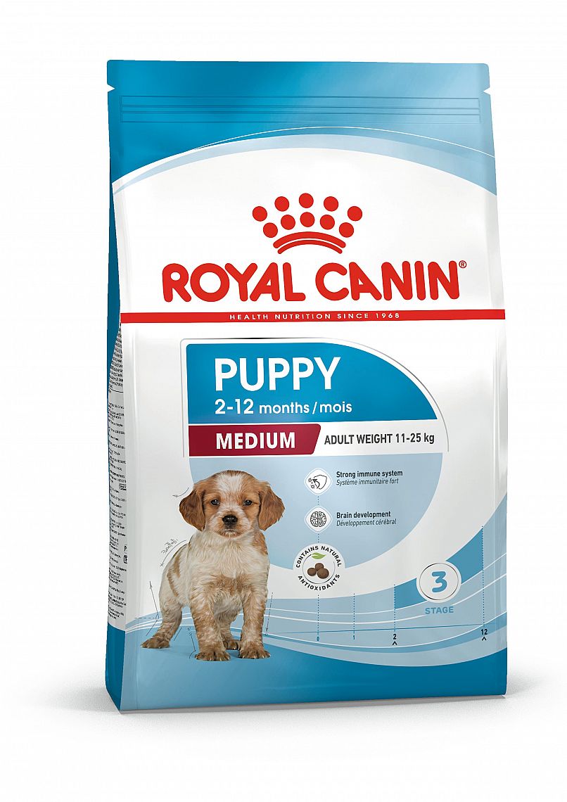 3a52cdc834b28e3a1a4c939331947e63a415eca4 SHN MEDIUM PUPPY 12 kg – Obrázok 1