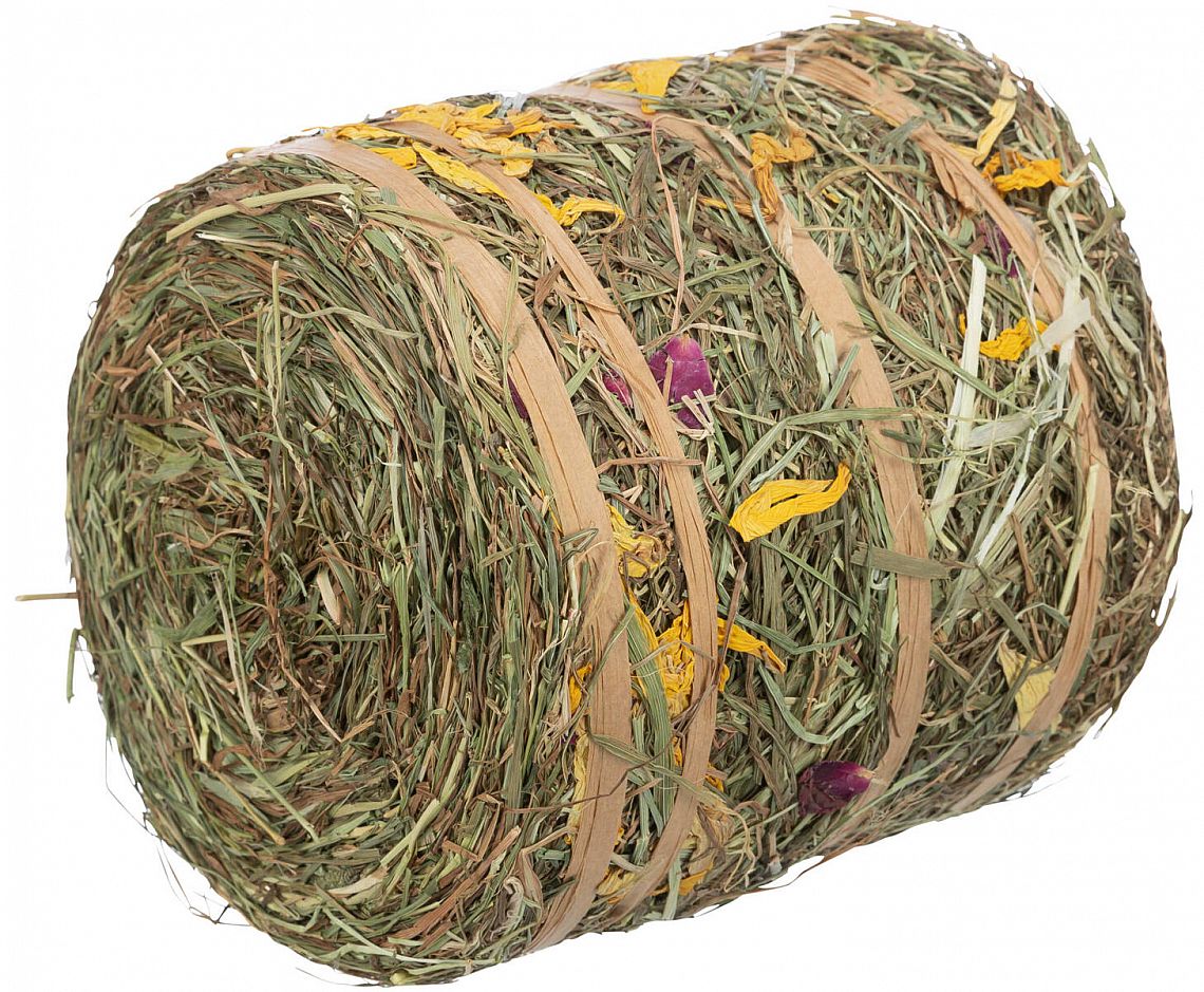 4532172b7c6bf20c93635dec154a3bb6ba2275b6 Hay bale with flowermix, ø 15 × 16 cm, 500 g – Obrázok 1