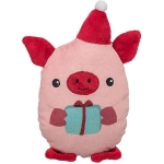 Xmas PIG plyšová hračka bez zvuku 19cm