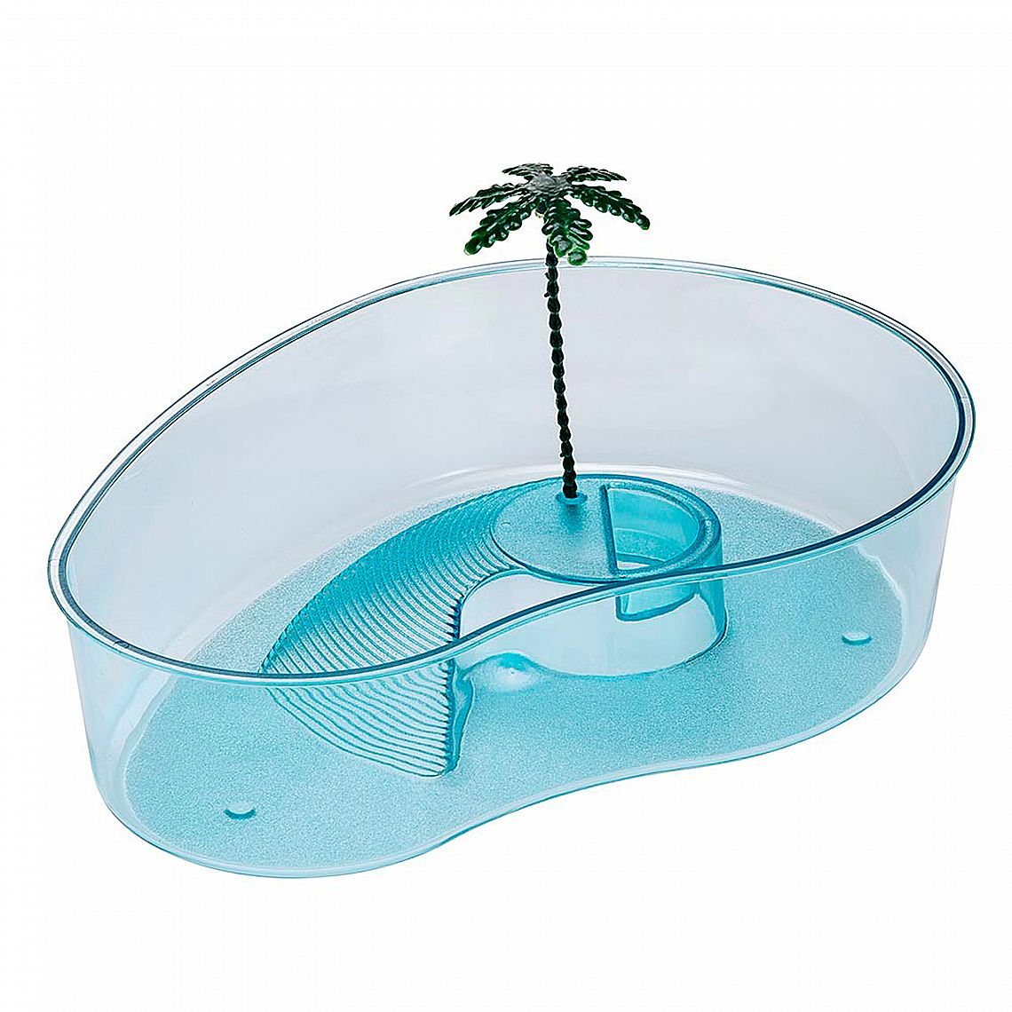 476397041ef33931aa969d4fd30267af1c465ee7 TURTLE BOWL ARRICOT TRANS.BLUE – Obrázok 1