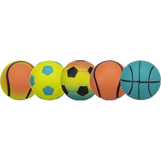 490391264084f2579143f69048c1646cd6960358 Neon ball, foam rubber, ø 4.5 cm – Obrázok 1