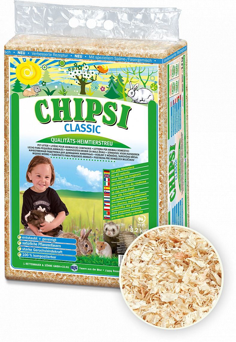 4aa0a1a00889777f42d5ef8f62b07bf43bddf3b7 Chipsi - classic 60L 3.2kg – Obrázok 1