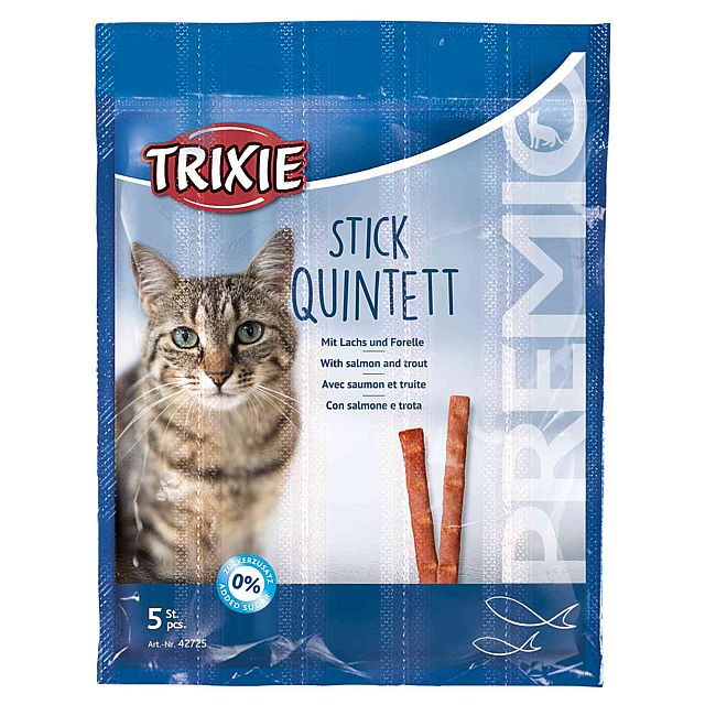 4c6be442d5bb2930af88fa147caed5b1ccd9c62f PREMIO Stick Quintett, salmon/trout, 5 × 5 g – Obrázok 1