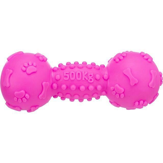 4da3c9cd2565e0223fcf79c12fab4b0beefd4995 Dumbbell, vinyl, 15 cm – Obrázok 1