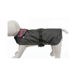 Hermy coat, S: 38 cm, black/red