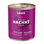 Konzerva LOUIE kačacie s ryžou 800g pre psov