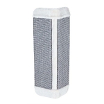 Scratching board XL f. corners, sisal/plush., catnip, 32 × 60 cm, grey/light grey