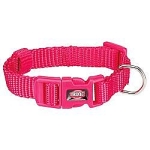 Premium collar, XXS–XS: 15–25 cm/10 mm, fuchsia