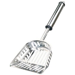 Litter scoop, stainless steel, M