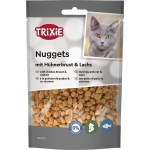 Nuggets with chicken breast and salmon 50g