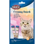 Creamy, krémová pochúťka pre mačky tuniak a biela ryba, 5 x 14 g