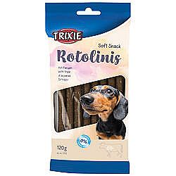 5f1f2aaa29708a061082e5ad53e892bd8be1047a Soft Snack rotolinis, tripe, 12 cm, 12 pcs./120 g – Obrázok 1