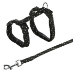 Kitten harness with leash, reflective, 27–45 cm/10 mm, 1.30 m