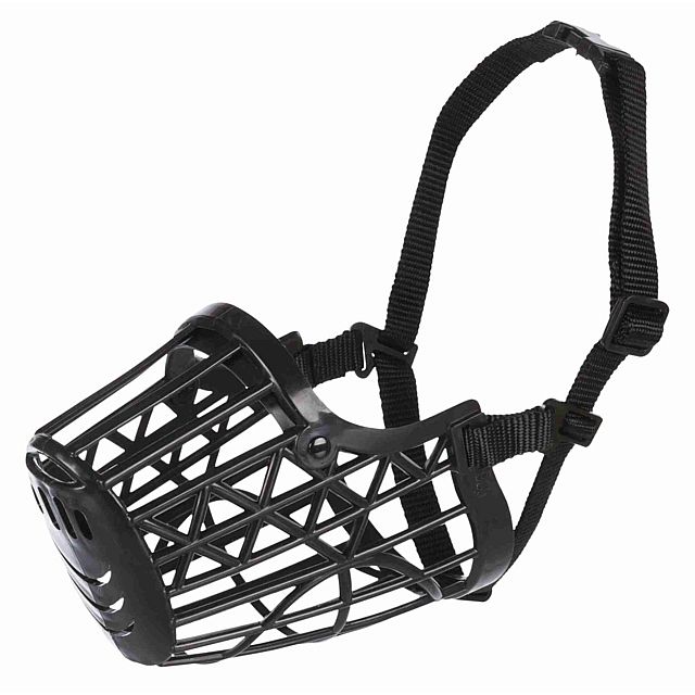 64b0eed9f04c5079669080455f9880915c2d88dc Muzzle, plastic, L–XL, black – Obrázok 1