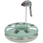 Crazy Circle with plush mouse, plastic, ø 24 × 29 cm
