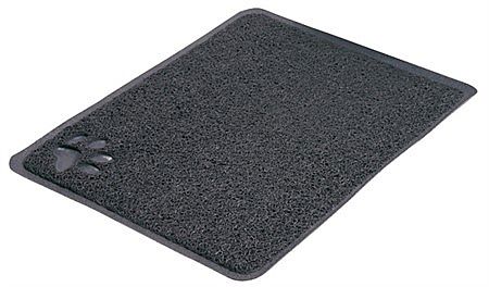 71ac610316c311b39c5bacefc0ffc6e1b320735b Cat litter tray mat, PVC, 40 × 60 cm, anthracite – Obrázok 1