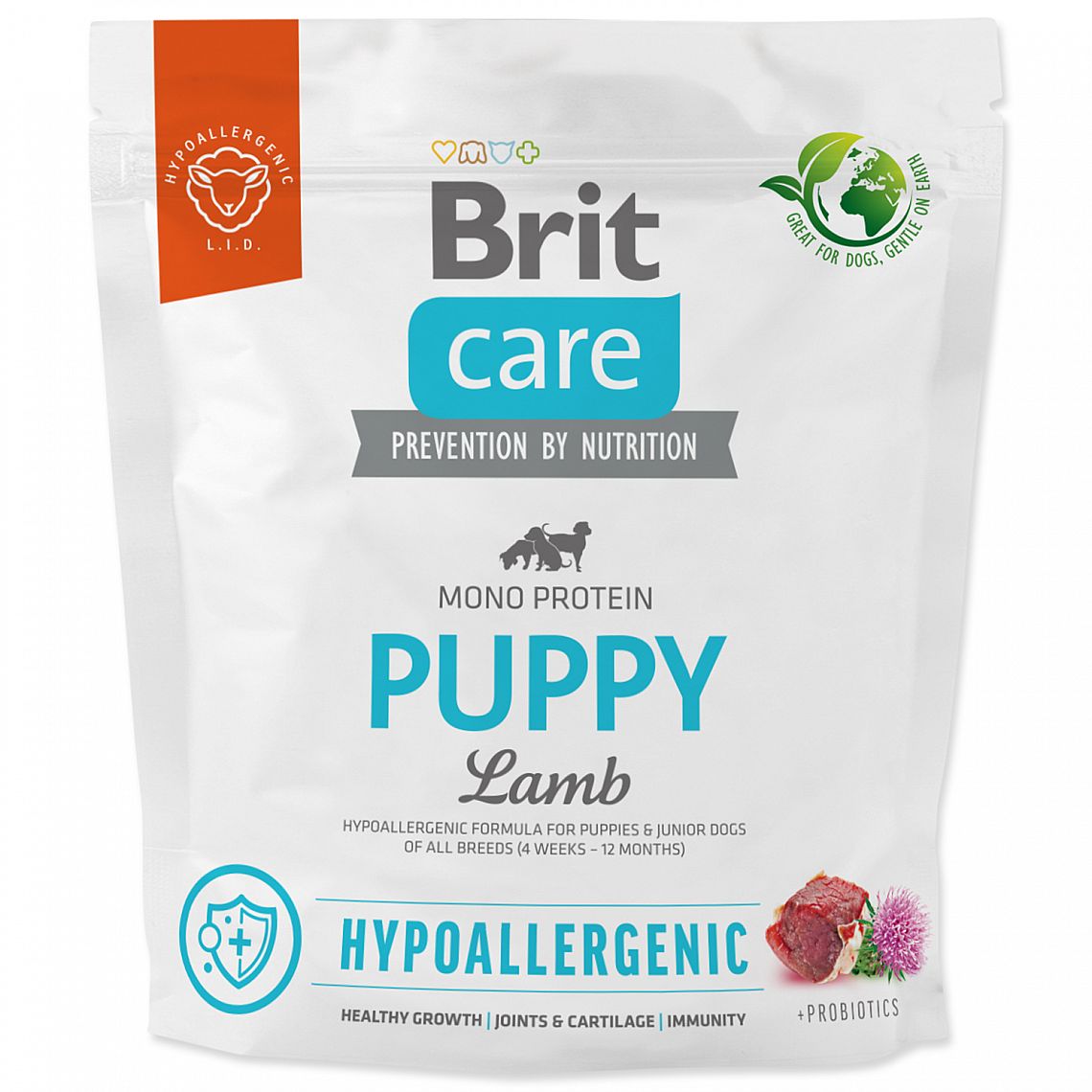 7cbb2cad178e5f8bf89cd19de820cb8e8dfcadf3 BRIT Care Dog Hypoallergenic Puppy 1kg – Obrázok 1