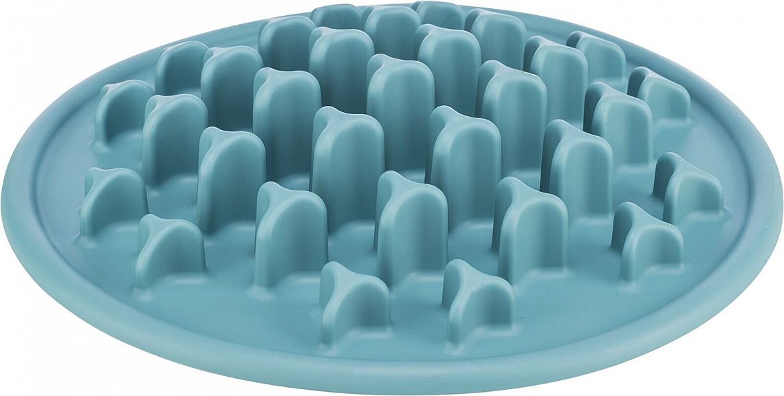 8510d79886b17293043cc43b75194ccb1e89d0e2 Slow Feeding Food Mat Pillars, plastic/rubber base ring, ø 35 cm – Obrázok 1