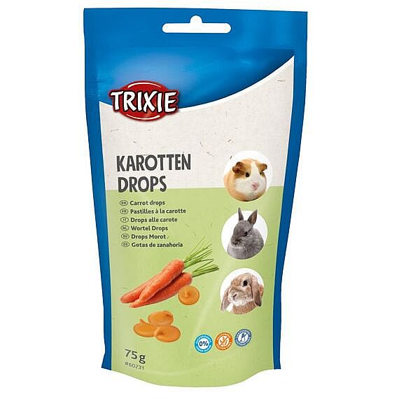 86f9e963659d4cccaa391bad09f066e7aad5ed49 Carrot drops, 75 g – Obrázok 1