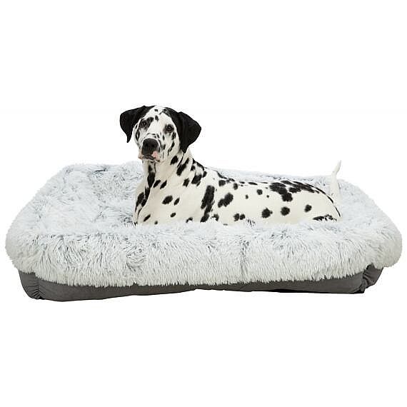 87f3754c20b7623c1354ac7c674dcece2423b2b1 Harvey bed, square, 80 × 65 cm, grey/white-black – Obrázok 1
