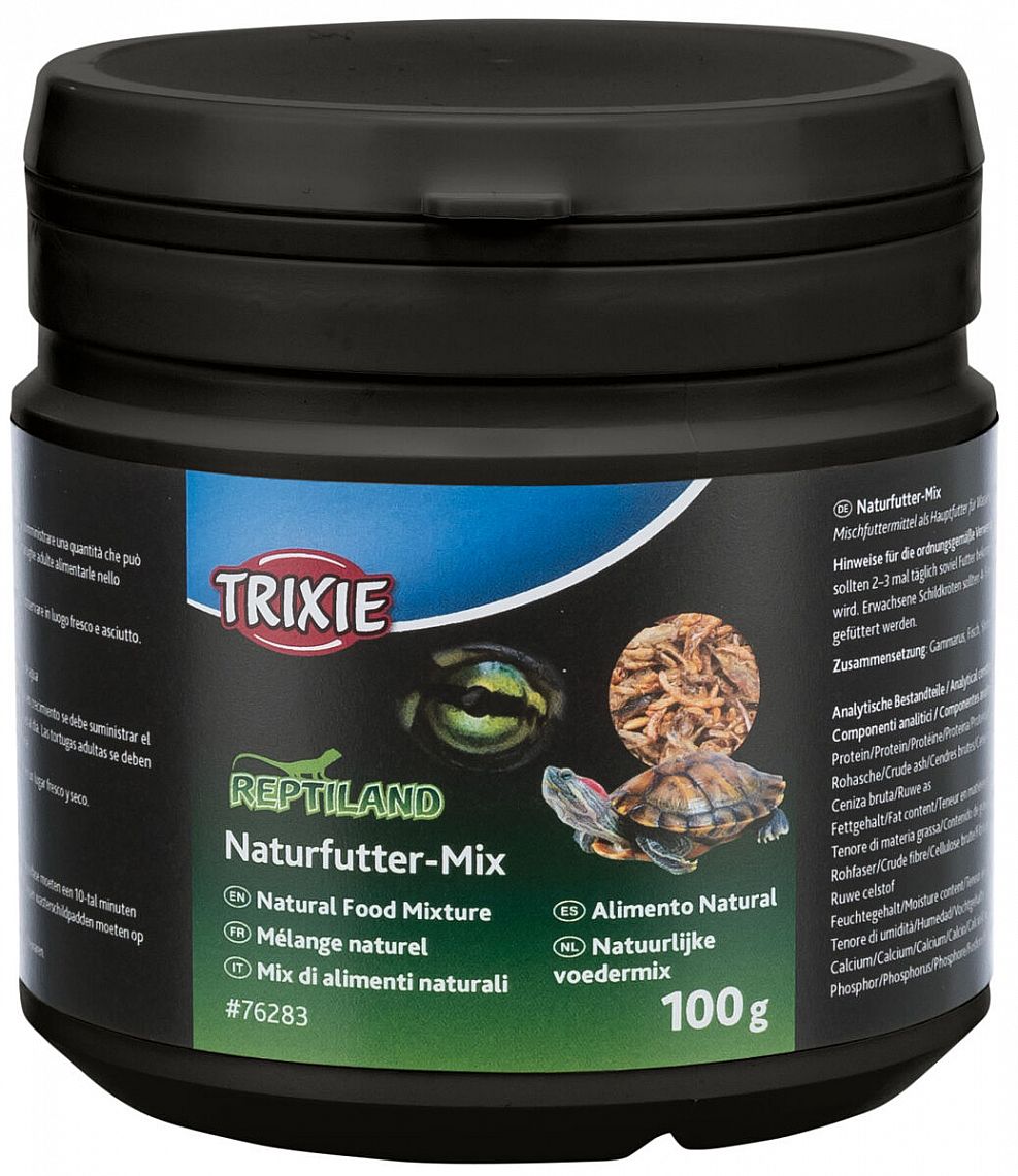 8da9b244910e7530fa25415bc5630f2481bf82c2 REPTILAND Naturfutter mix 100 g – Obrázok 1
