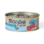 MONGE NATURAL atlantický tuniak 80g konzerva pre mačky