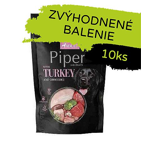 93212b1cbede017d57f71871c054618994a1b88d PIPER kapsička pre psov s morkou a brokolicou 10×500 g – Obrázok 1