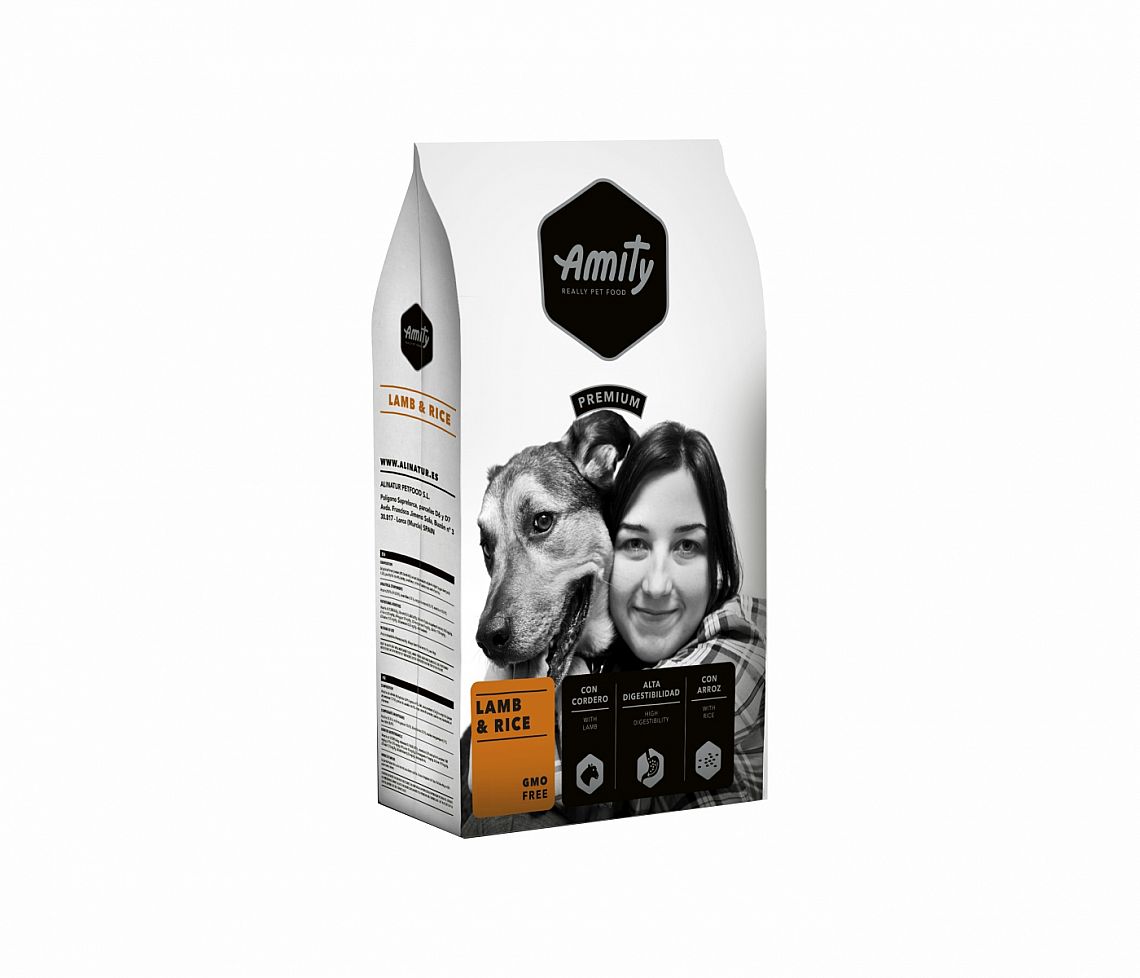955d2547dceca3dda13f16af2053f36d456da724 Amity Premium Lamb and Rice 4kg – Obrázok 1