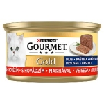 Gourmet Gold konzerva paštéta s hovädzim 85 g