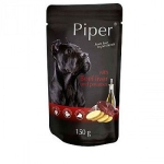 PIPER kapsička pre psov s hovädzou pečienkou a zemiakmi 150g