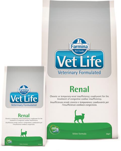OBC007228-1382091775 Farmina Vet Life cat renal 0,4 kg – Obrázok 1