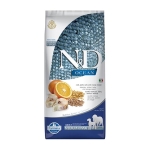 Farmina N&D dog OCEAN (AG) adult medium & maxi, codfish, spelt, oats & orange 12 kg