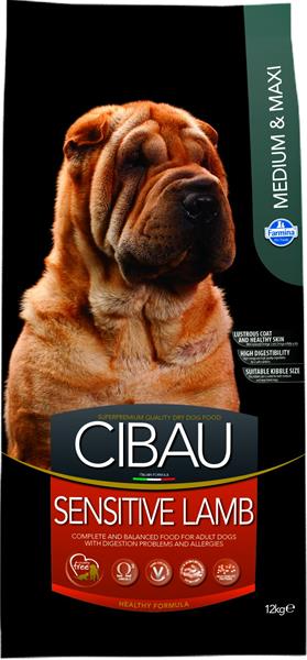 OBC009216-1413285811 Farmina MO SP CIBAU dog adult medium & maxi, sensitive lamb 12 kg – Obrázok 1