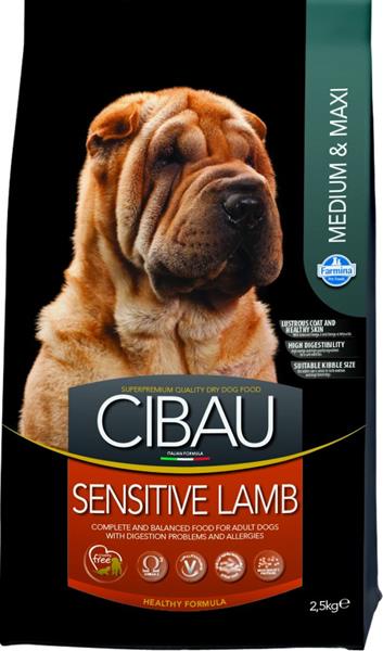 OBC009217-1413285811 Farmina MO SP CIBAU dog adult medium & maxi, sensitive lamb 2,5 kg – Obrázok 1